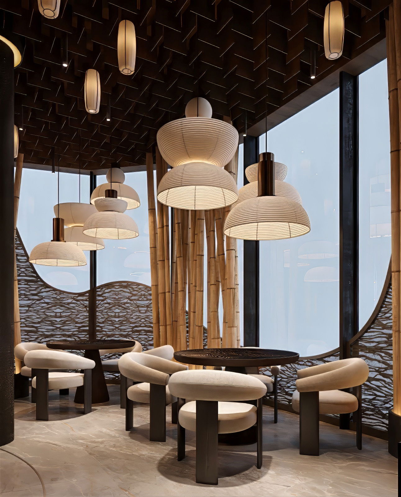 Дизайн ресторана в Саудовской Аравии