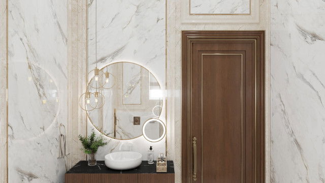تصميم حمامات براقة في أبو ظبي