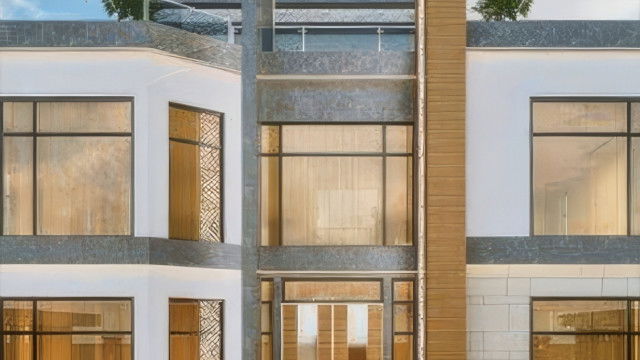 تصميم خارجي حديث في الامارات