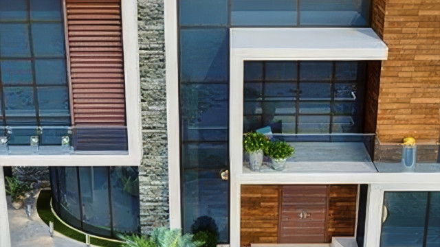 فيلا فاخرة حديثة التصميم الخارجي