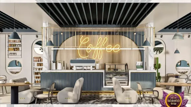 Фит-аут интерьера кофейни в Дубае — Антонович Дизайн