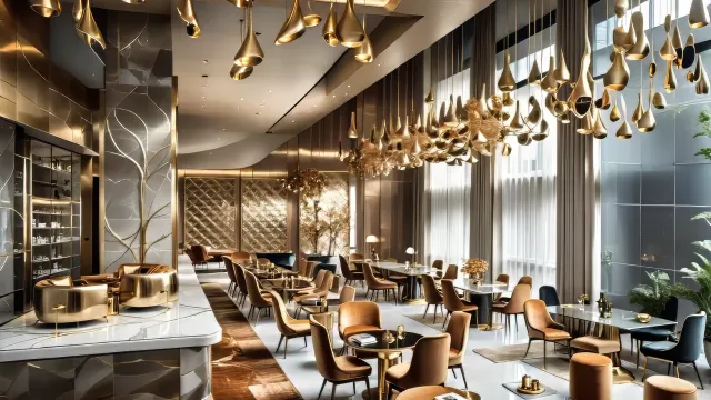 Arabic Traditional Design Restaurant