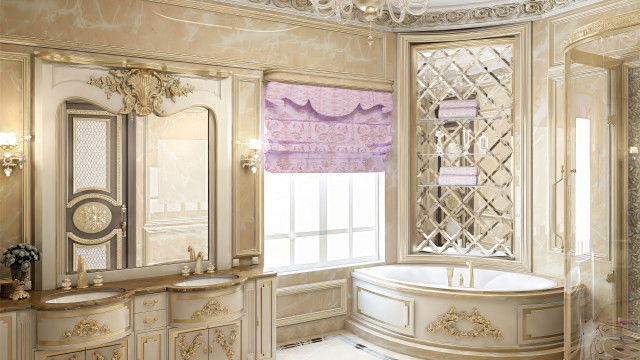 White bath