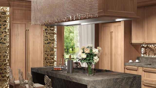 Kitchen Interior in a Modern Style