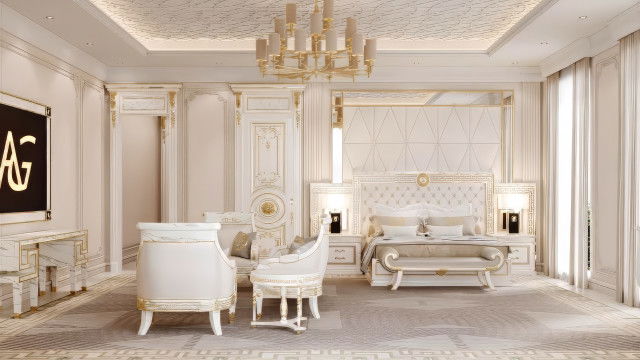 مشاريع التصميم غرف نوم في الإمارات