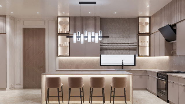FUTURISTIC KITCHEN INTERIOR DESIGN