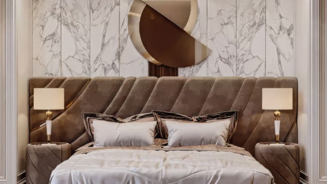 SPACIOUS SOPHISTICATED BEDROOM INTERIOR DESIGN
