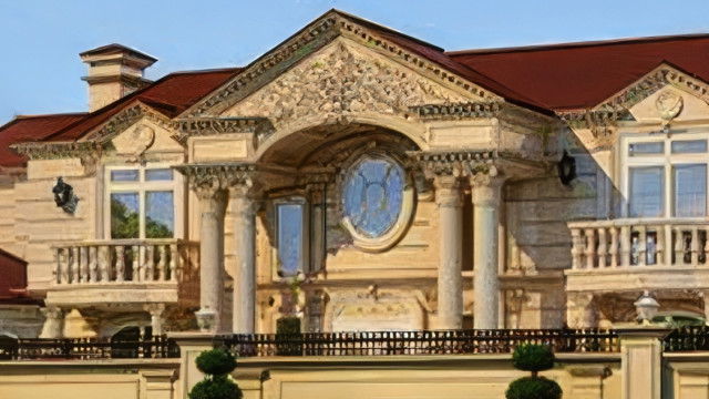 تصميم خارجي فاخر للفيلا