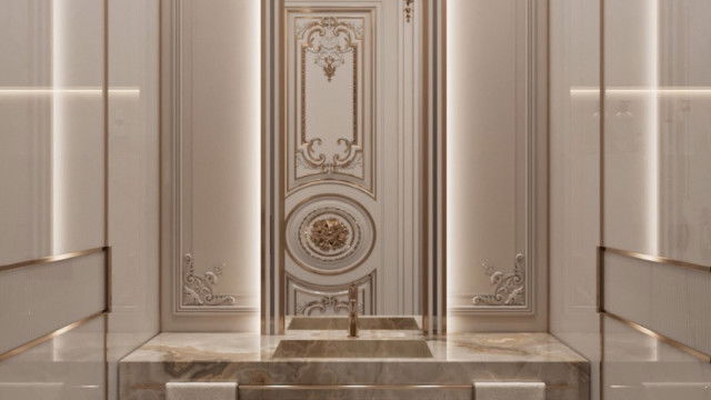 SPACIOUS BATHROOM DESIGN