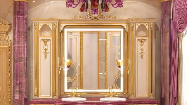 تصميم حمام أنيق في دبي