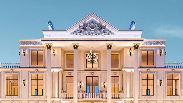 Проект дома в Гане — роскошные экстерьеры и ландшафт