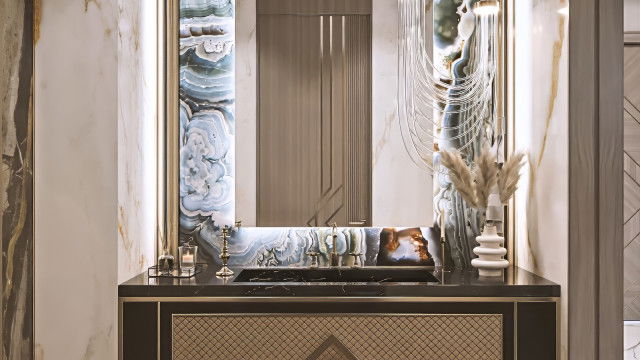 تصميم حمام داخلي مذهل في مونتريال