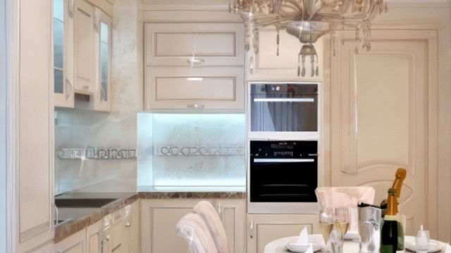 Неоклассическая кухня — проект Антонович Дизайн