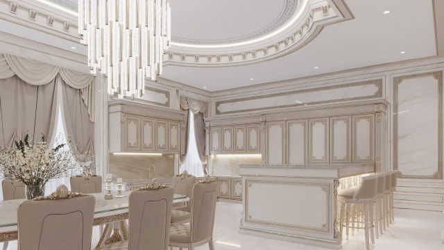 فكرة تصميم مطبخ أنيقة