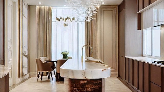 Chic modern kitchen