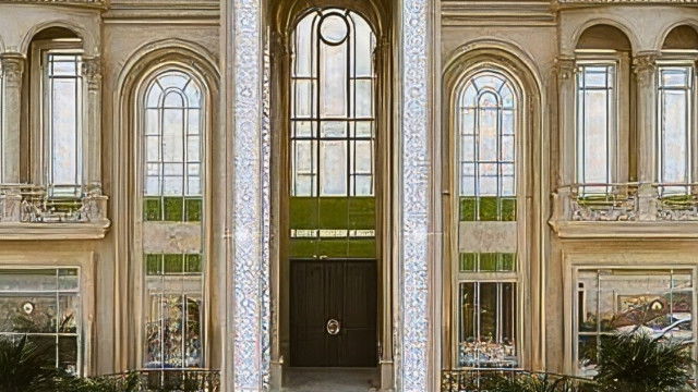 الخارج الفاخرة الكلاسيكية