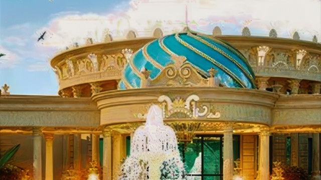 تصميم لواجهة منزل في أبو ظبي