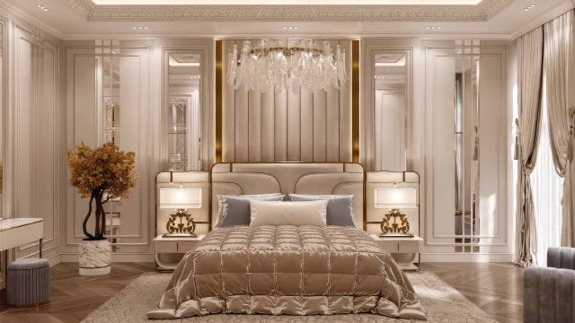 Modern beautiful bedroom design