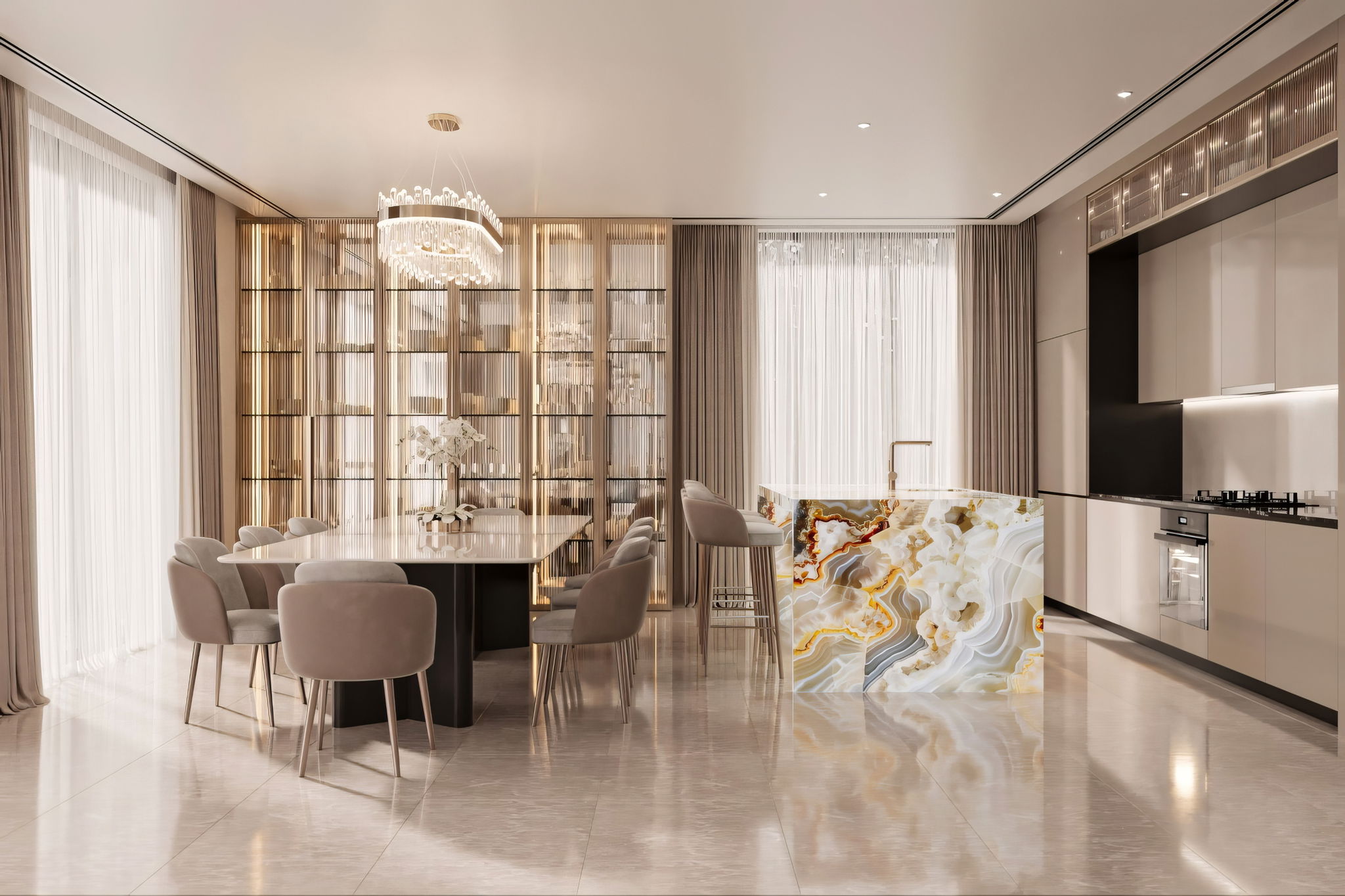 Elegant 	 Dinning Room