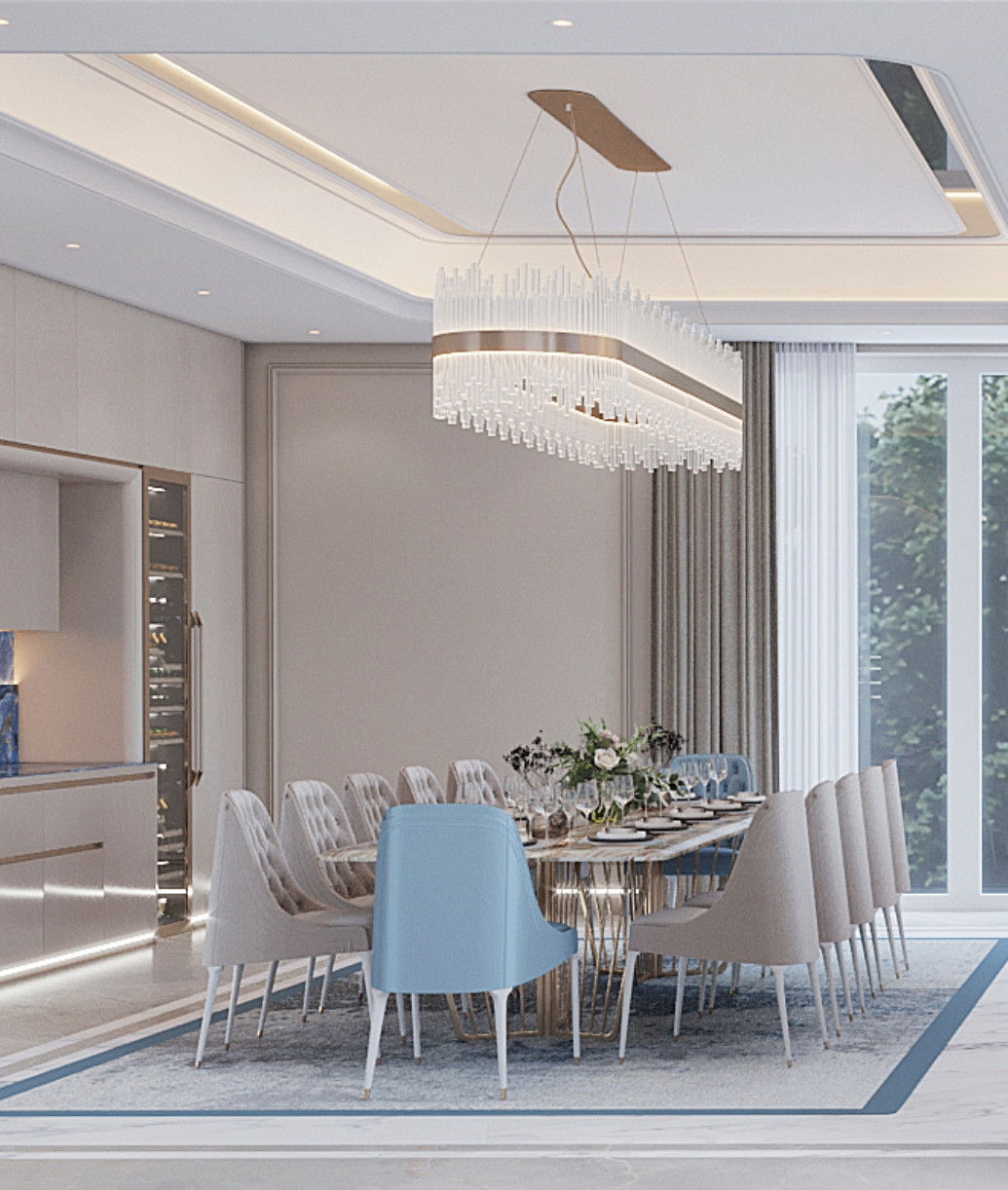 Elegance in Dining Room Interior Design