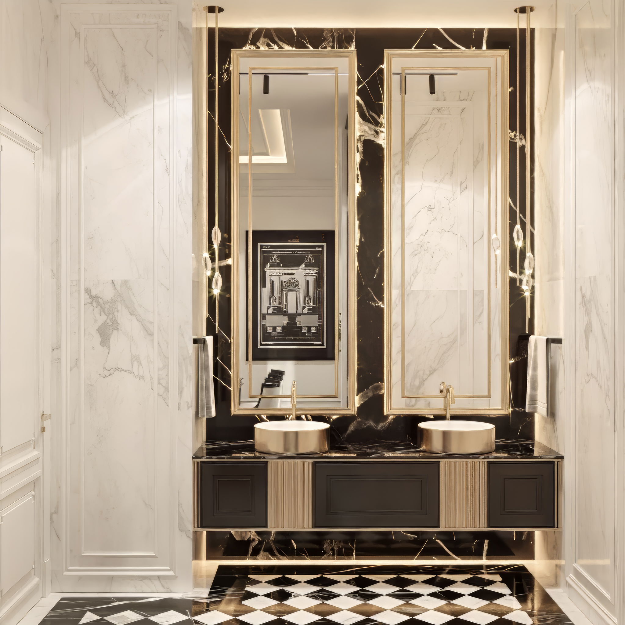 Индивидуальный дизайн ванной комнаты