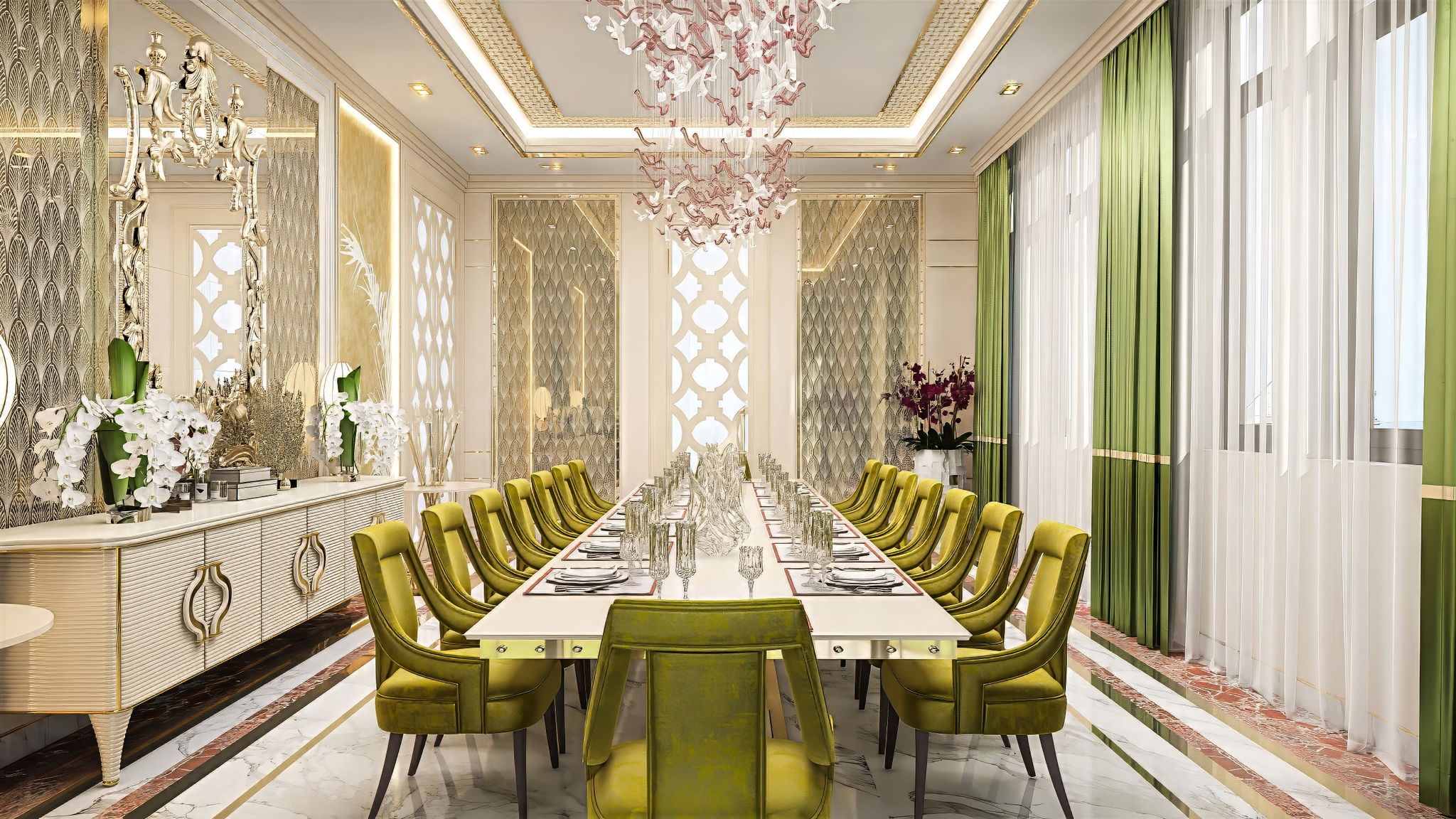 Dinning room interior Nigeria