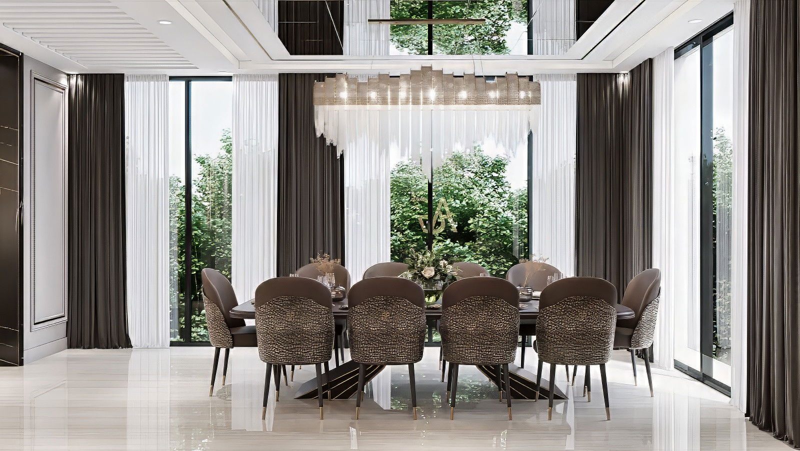 أفضل فكرة لغرفة الطعام