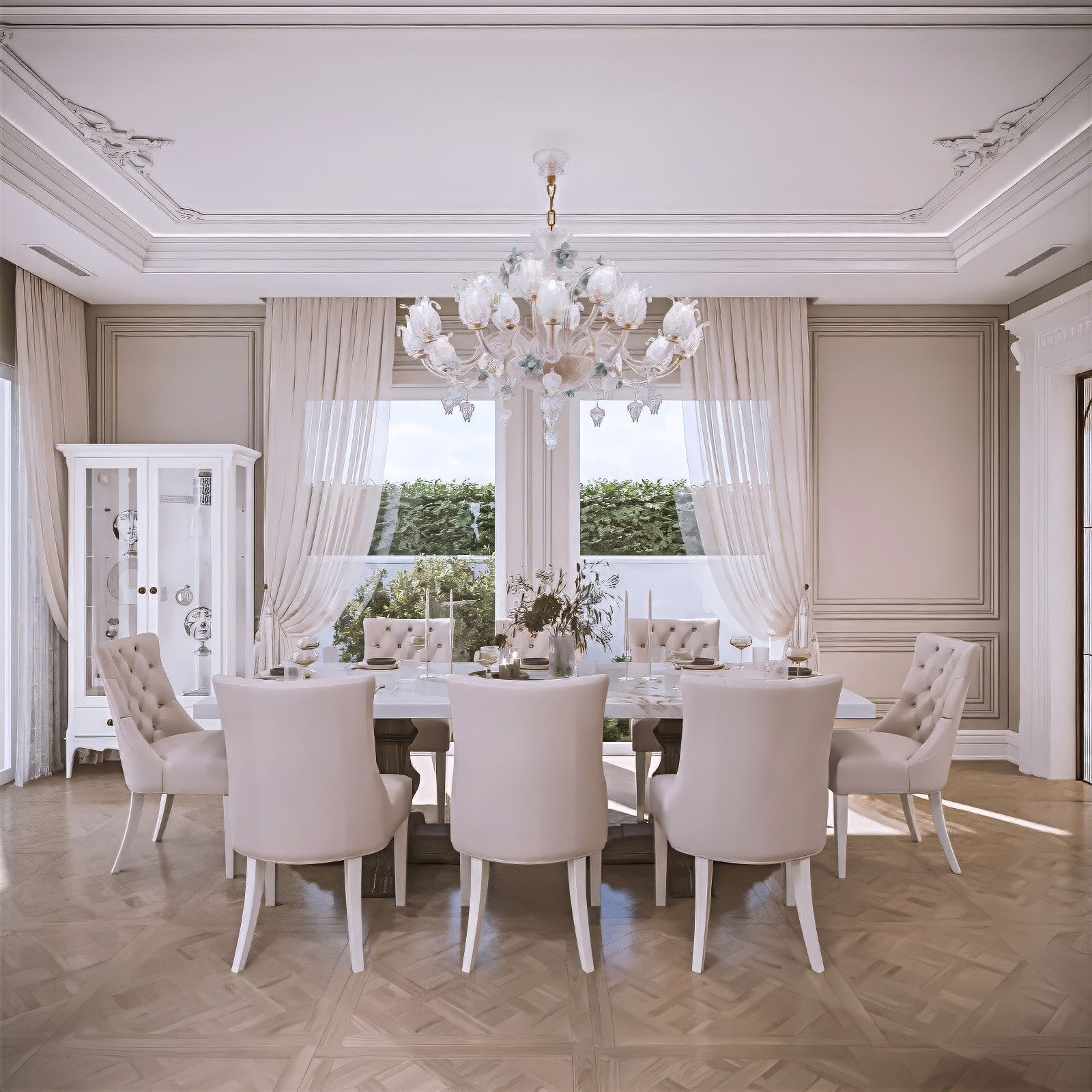 Luxury Dining Area Decor