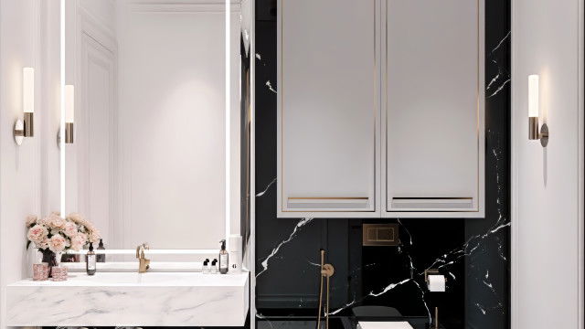 تصميم حمامات براقة في أبو ظبي