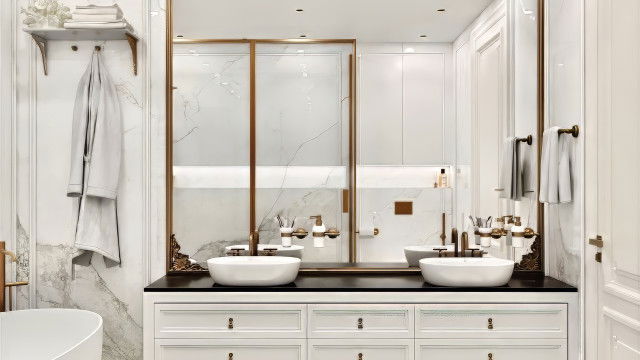 Лучший дизайн ванной комнаты для особняка