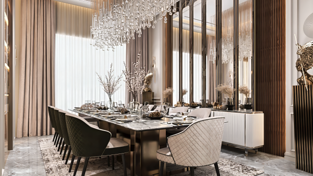 Королевская столовая: идеи, материалы и дизайн