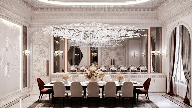 غرفة طعام عصرية