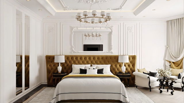 Bedroom luxury interior