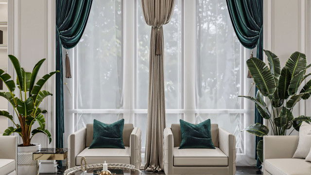 تصميم داخلي راقي لمنزل روسي