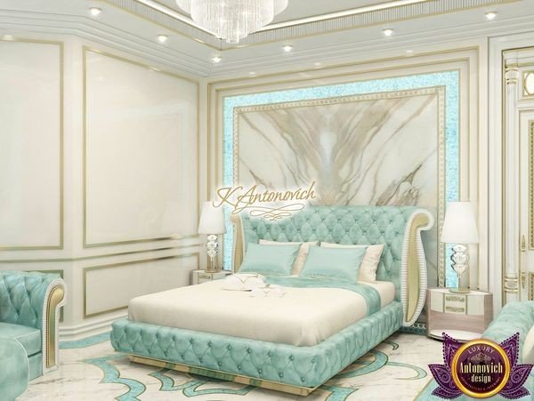 Elegant master bedroom with luxurious en-suite bathroom