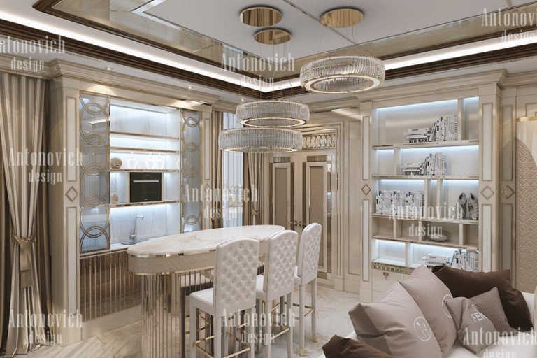 Luxurious living room designed by a top Nigerian interior design firm