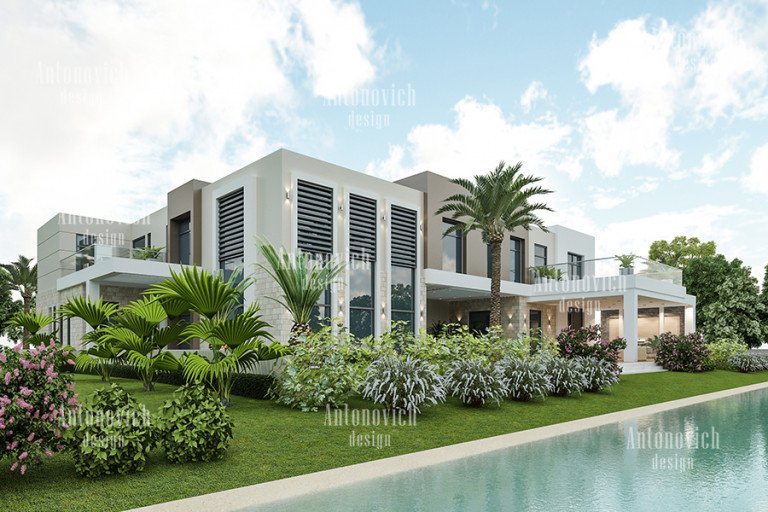 Elegant entranceway of a Sobha home with modern design