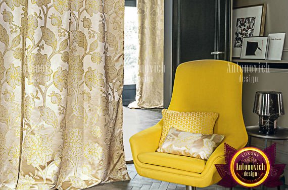 Stylish cotton curtain design with a chic pattern