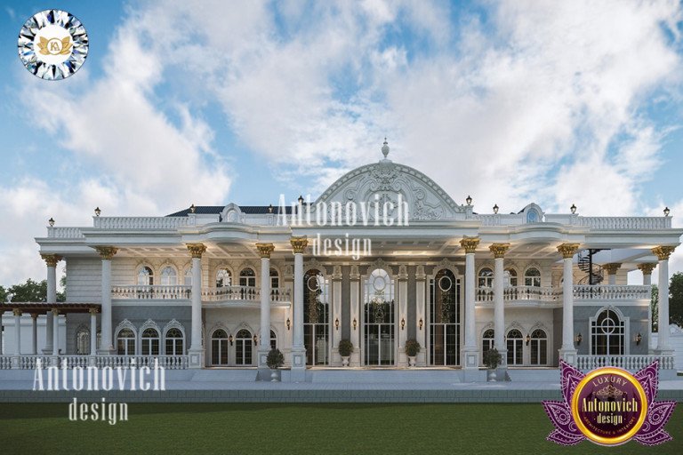 AMAZING PALACE ARCHITECTURE DESIGN BY LUXURY ANTONOVICH DESIGN