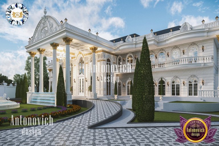 AMAZING PALACE ARCHITECTURE DESIGN BY LUXURY ANTONOVICH DESIGN