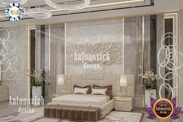 LUXURY - MODERN BEDROOM INTERIOR DESIGN BY LUXURY ANTONOVICH DESIGN