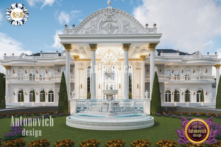 AMAZING PALACE ARCHITECTURE DESIGN BY LUXURY ANTONOVICH DESIGN