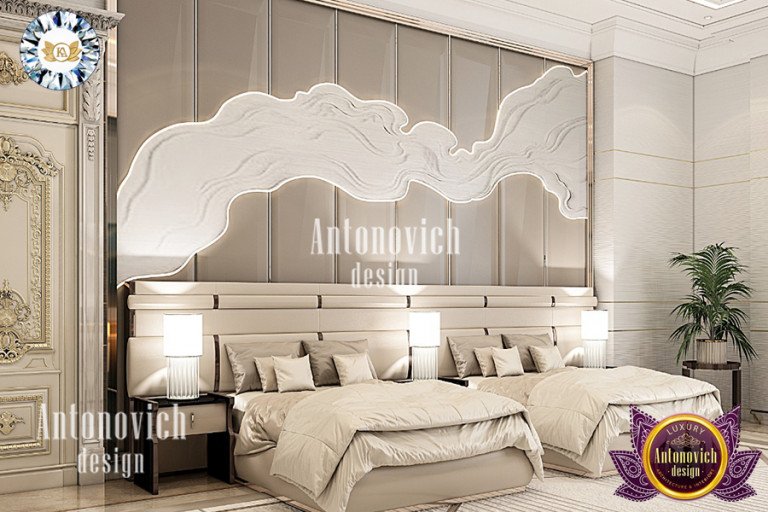 LUXURIOUS BEDROOM INTERIOR DESIGN BY LUXURY ANTONOVICH DESIGN