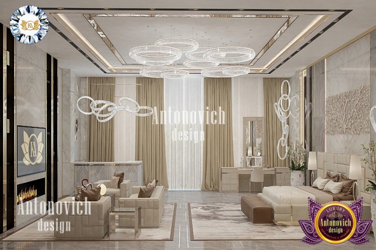 LUXURY - MODERN BEDROOM INTERIOR DESIGN BY LUXURY ANTONOVICH DESIGN