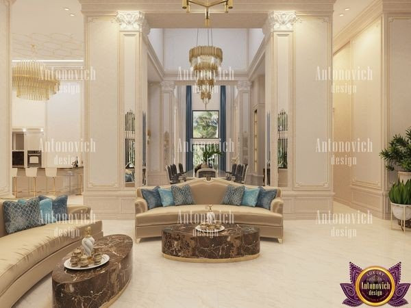 Luxurious Miami living room design