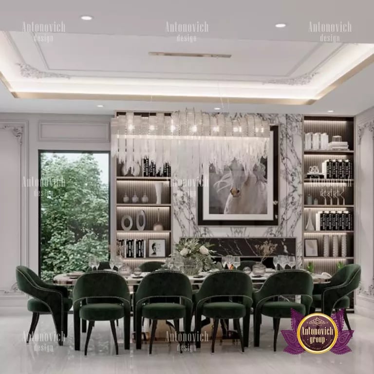 Dining Room Interior Design in Dubai