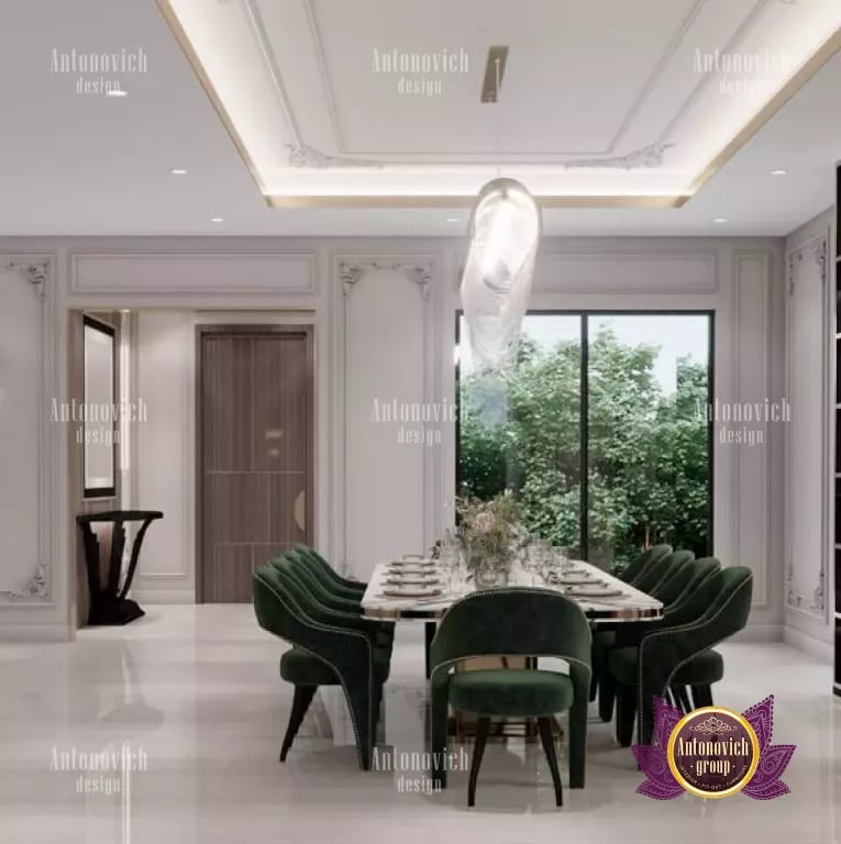 Dining Room Interior Design in Dubai