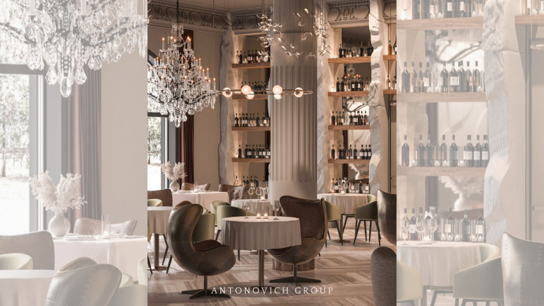 Savoring Elegance for Luxurious Restaurant Interior Design