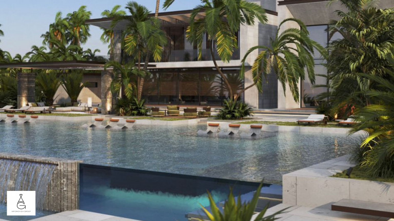 Exquisite Villa Landscape and Swimming Pool Design in Dubai