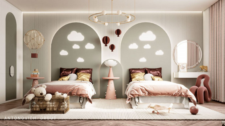 Bespoke Interior Design And Fit-out Team For Girls Bedroom